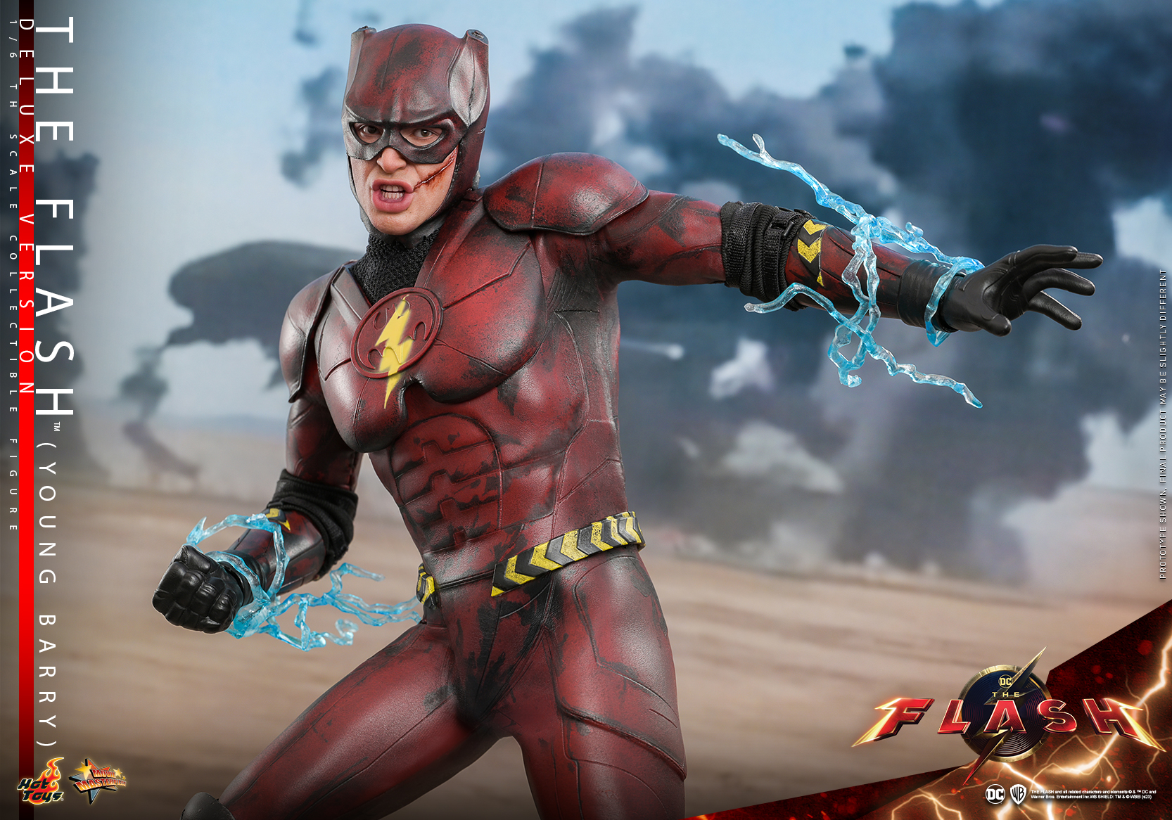 Hot Toys MMS724 1/6 The Flash - The Flash (Young Barry) [Deluxe Version]