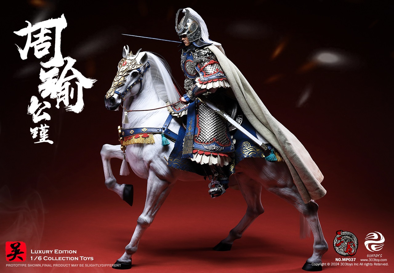 303TOYS MP037 THREE KINGDOMS SERIES - ZHOU YU GONGJIN (EXCLUSIVE EDITION)