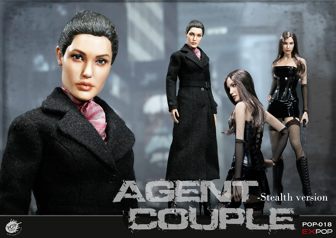 POPTOYS EX018 Agents Couple Series - Mrs. Smith (Stealth Version)