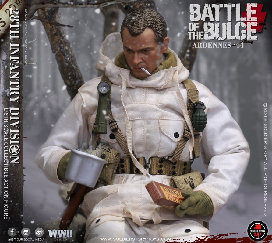 Soldier Story SS-111 WWII Series 28th Infantry Division 1/6 Battle of the Bulge - Ardennes '44