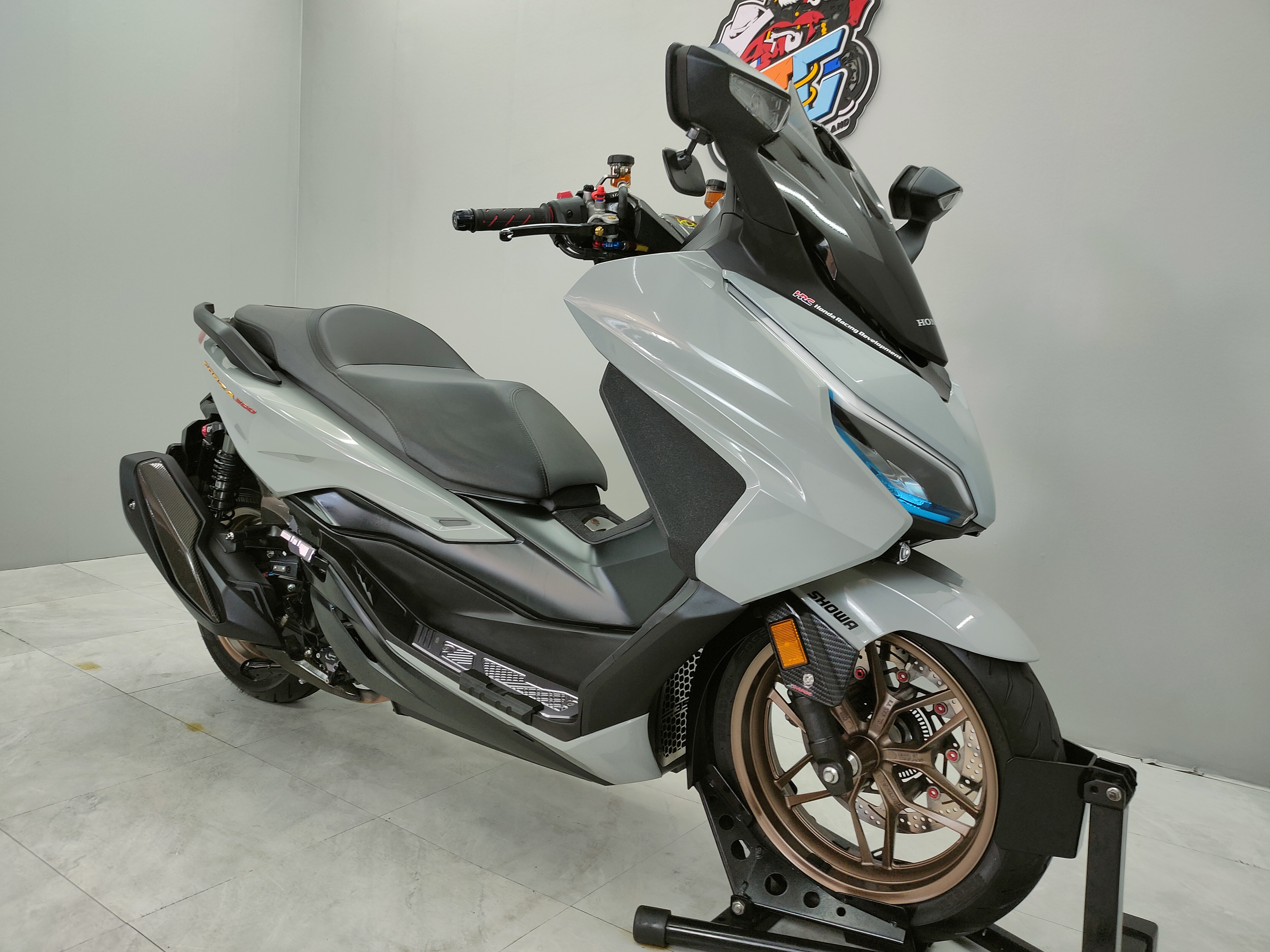 ทรงลุงพร้อมรับเด็ก 🤗 Honda FORZA 350 RoadSync ปี2023 แท้ ของแต่ง5หมื่น+‼️