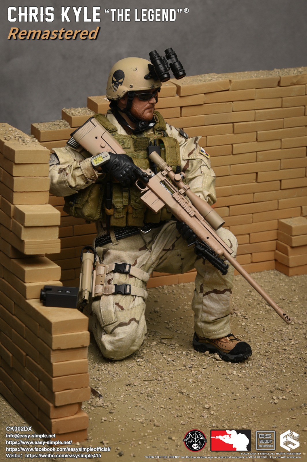 BlackOpsToys X Easy&Simple ES CK002DX Chris Kyle "The Legend" Remastered (Deluxe Version)