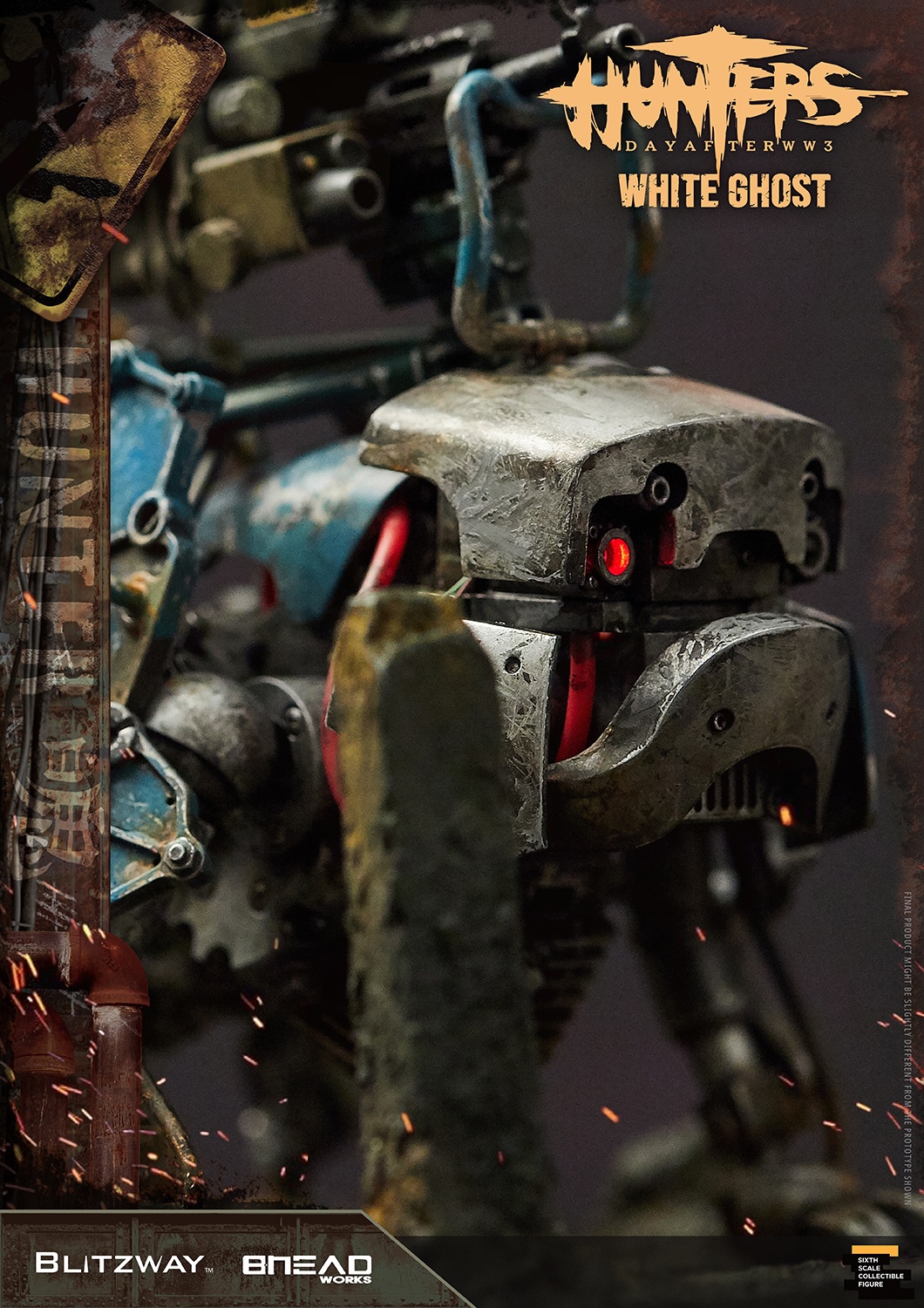 BLITZWAY BW-UMS11801 1/6 Hunters: Day After WW3 - White Ghost