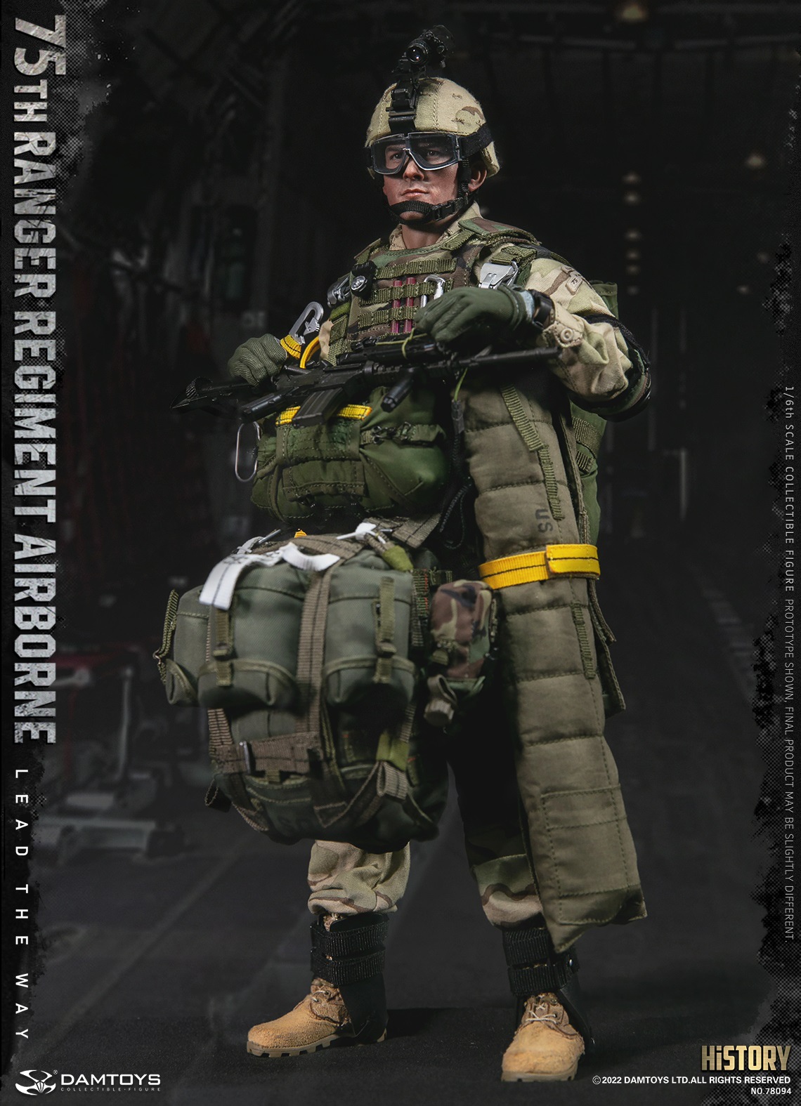 DAMTOYS 78094 1/6 75th RANGER REGIMENT AIRBORNE