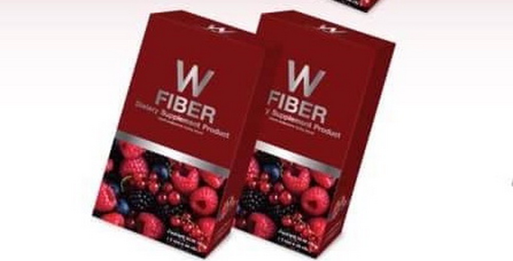 หุ่นสวยพุงยุบ ช่วยให้ ระบบขับถ่ายดี รสชาติอร่อย W Fiber ดับเบิ้ลยูไฟเบอร์ Wink White วิ้งไวท์ (5ซองx2กล่อง)