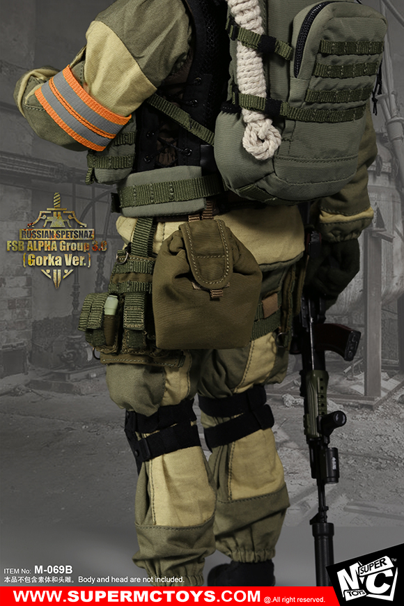 SUPERMCTOYS M-069A / M-69B Russian Spetsnaz - FSB Alfa Group 3.0