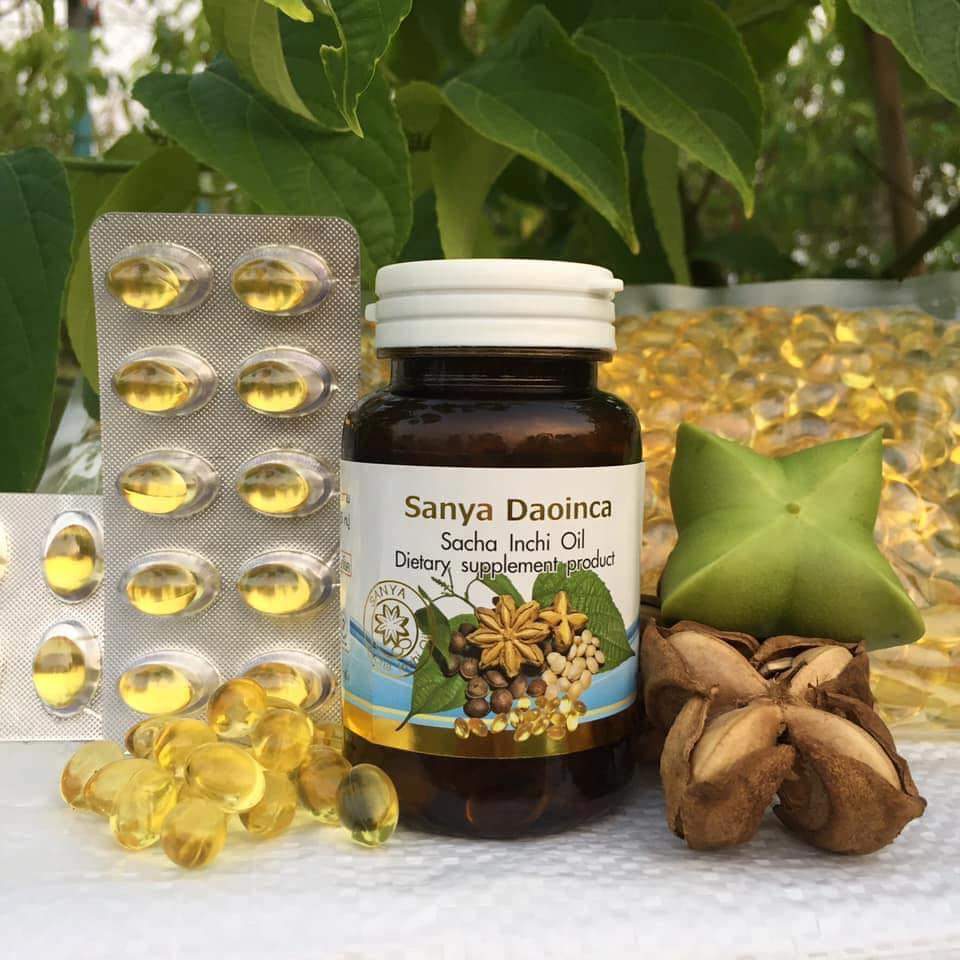 น้ำมันถั่วดาวอินคา สกัดเย็น sanya daoinca sacha in chi oil ถั่วดาวอินคา เบาหวาน ความดัน ปวดข้อ สัญญา สัญญา สันญา