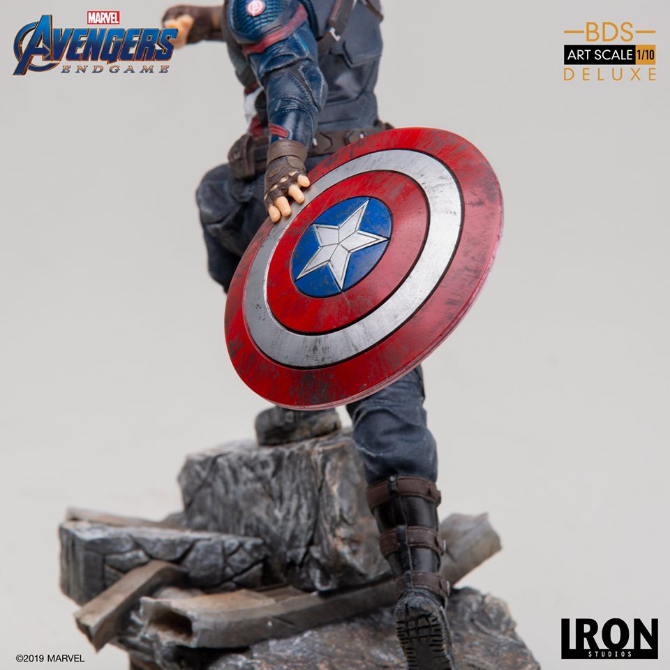 Iron Studios BDS Deluxe Art Scale 1/10 Avengers: Endgame - Captain America