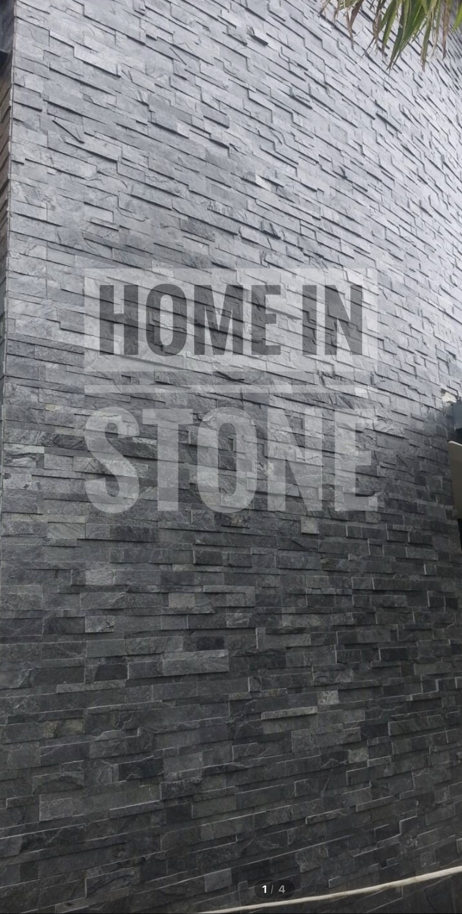 หินกาบติดผนัง / ทำน้ำตก / ม่านน้ำ