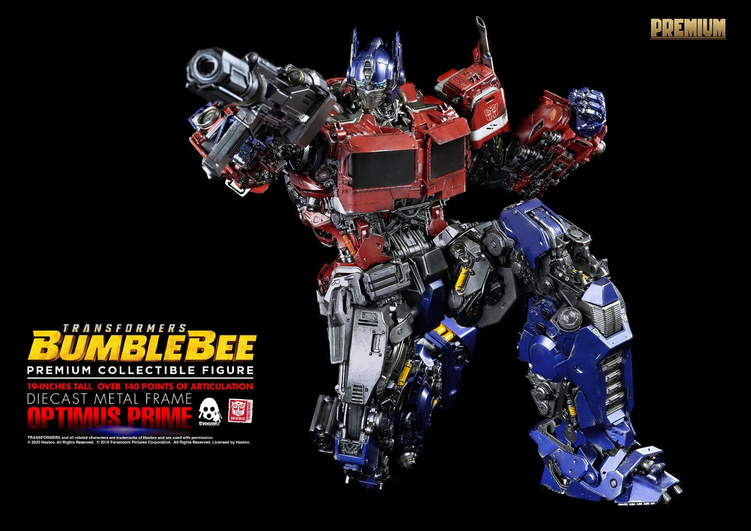 threezero 3Z0162 Transformers: BumbleBee - PREMIUM Optimus Prime