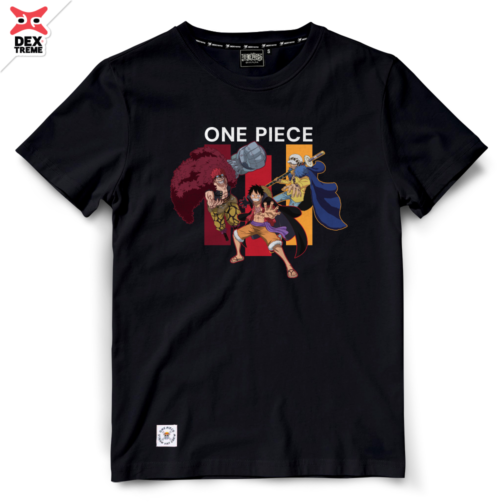 เสื้อวันพีซ Tees One Piece Luffy,Kid,Law