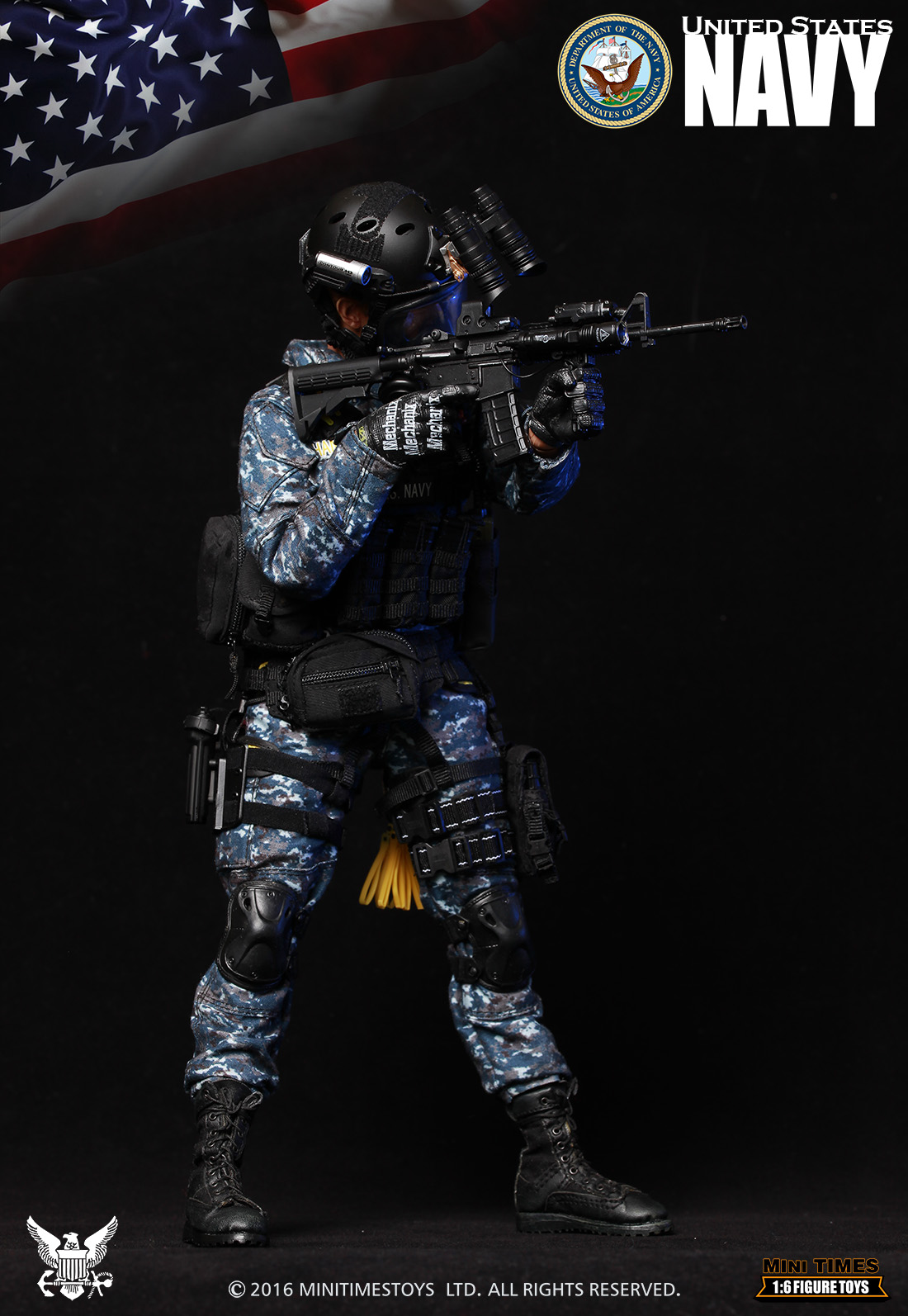Mini Time M007 United States Navy