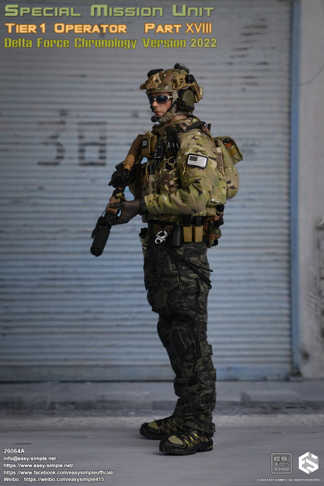 Easy&Simple ES 26064A SMU Tier1 Operator Part XVIII Delta Force Chronology Version 2022