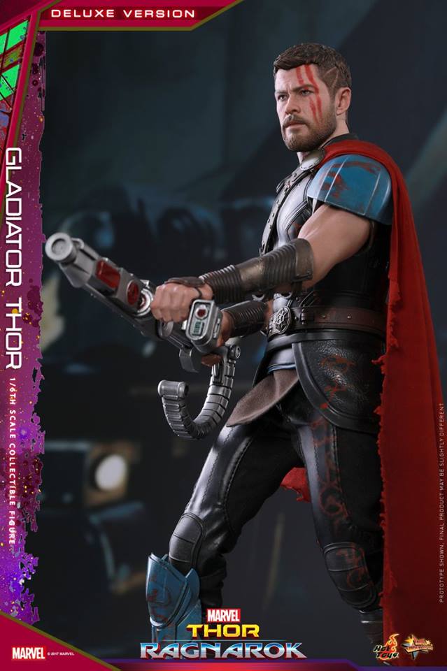 Hot Toys MMS445 THOR RAGNAROK - GLADIATOR THOR (DELUXE VERSION)