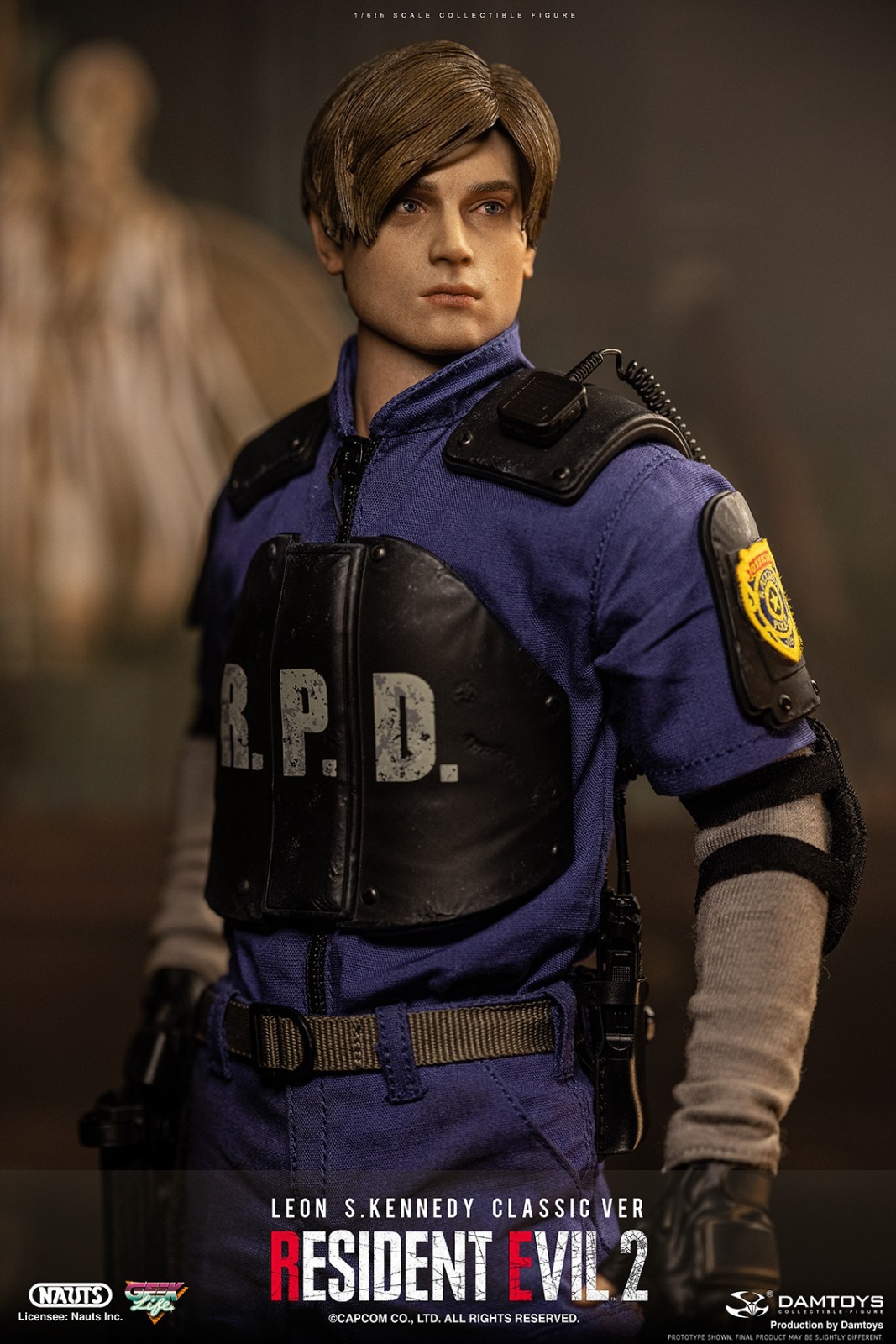 DAMTOYS DMS037 1/6 RESIDENT EVIL 2 - LEON S.KENNEDY (CLASSIC VER)