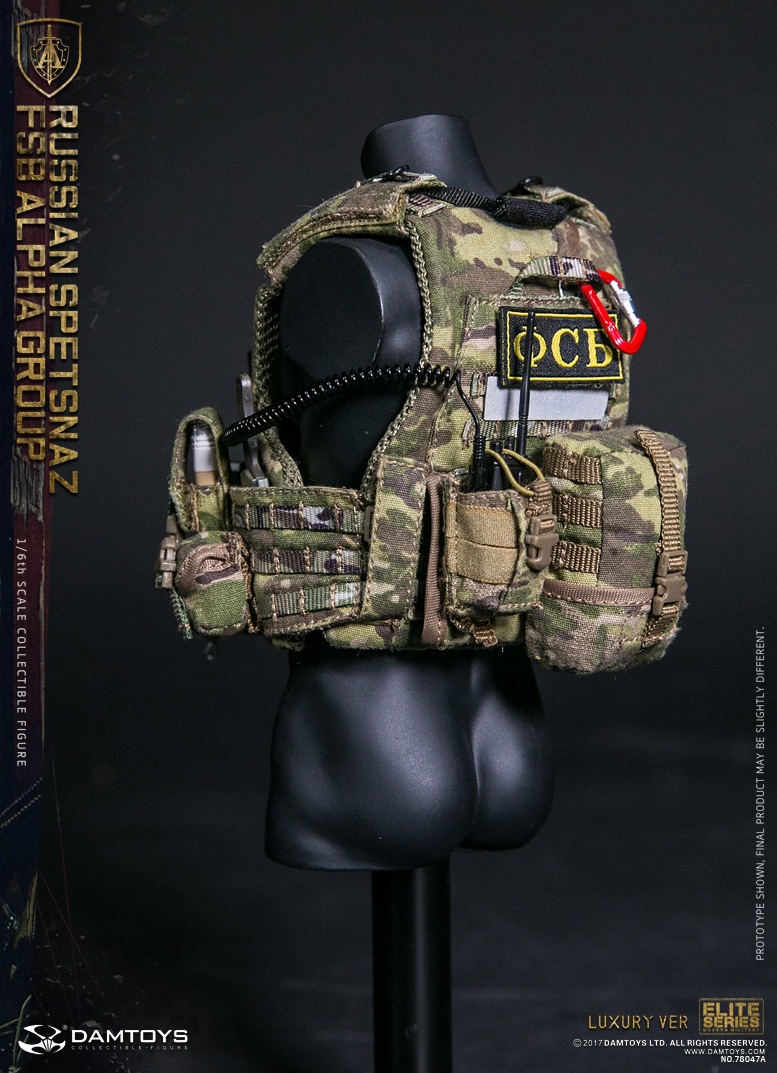 DAMTOYS 78047A RUSSIAN SPETSNAZ - FSB ALPHA GROUP (LUXURY VER)