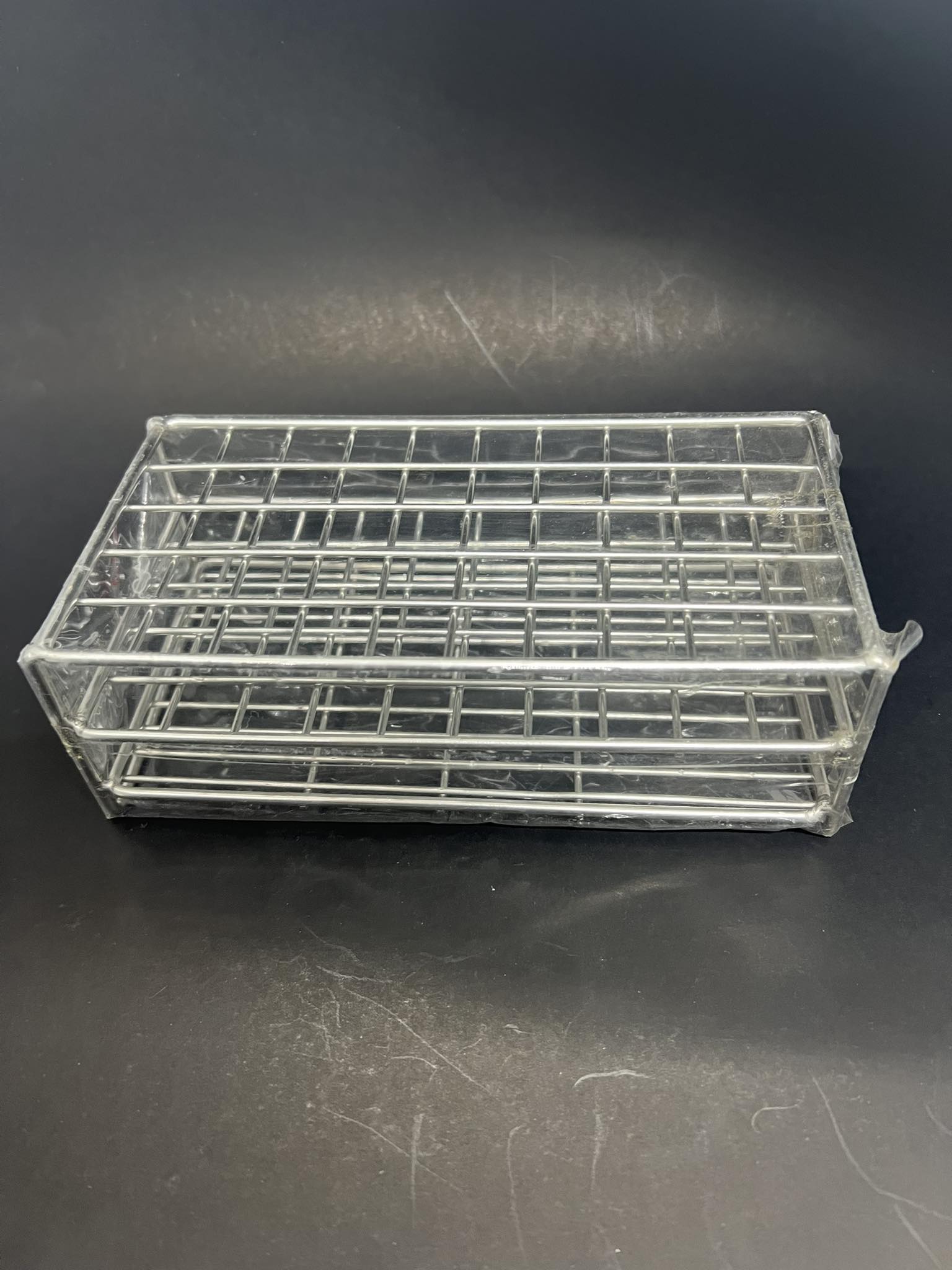 Test Tube Rack, Stainless ขนาด 5x10 ช่อง