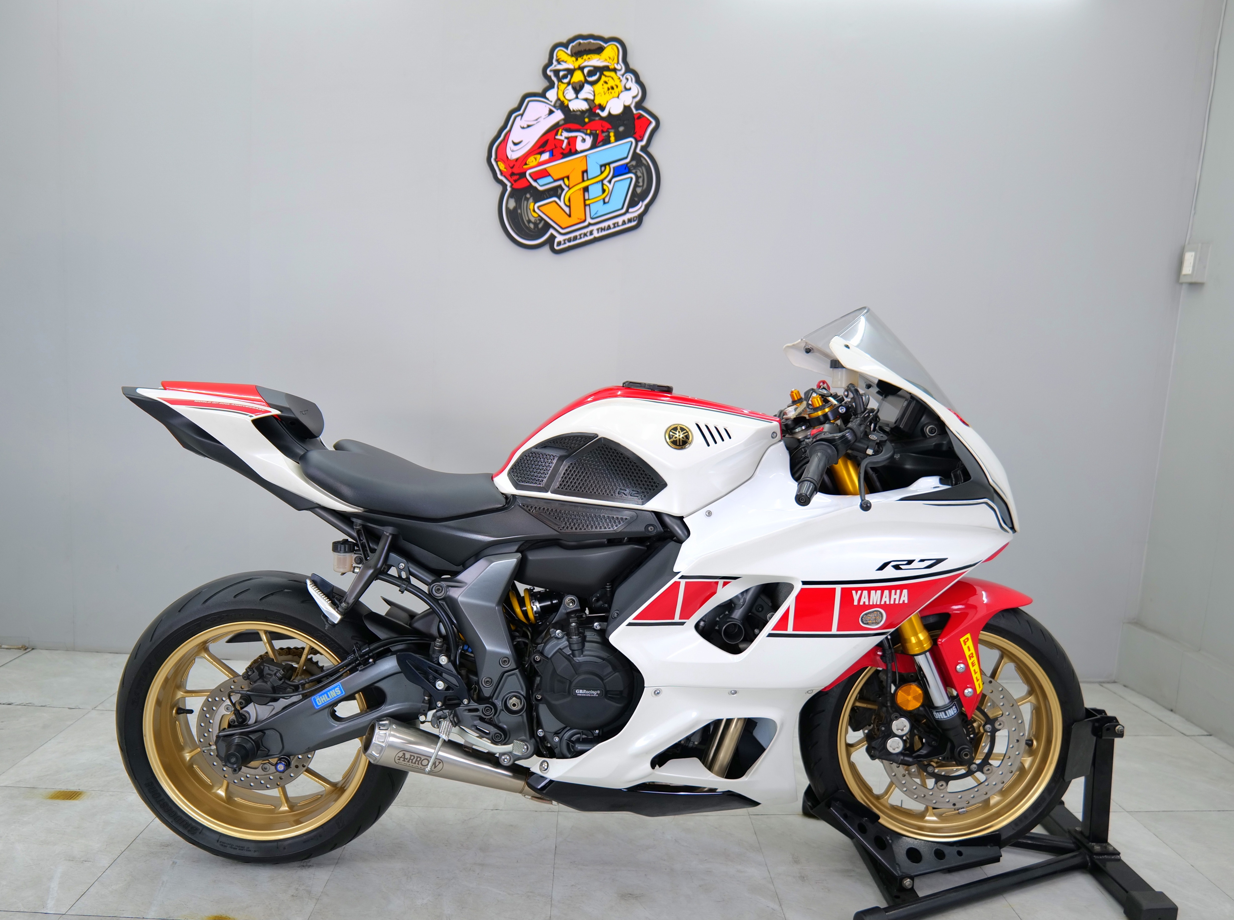 ❌️ ร้าน นี้ ไม่ กรอ ไมล์ ❌️หืมมมม 😲 สปอร์ตทอร์คหนักตัวแรงส์ 🎌 YAMAHA YZF-R7 รุ่นฉลอง 60 ปี WORLD GP 🏁 รถปี2022 แท้ๆ แต่งพอได้ซิ่ง