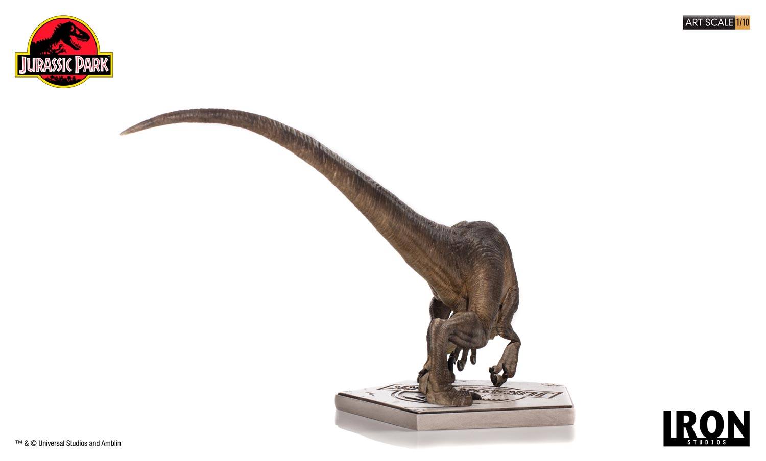 Iron Studios 1/10 Jurassic Park - Crouching Velociraptor