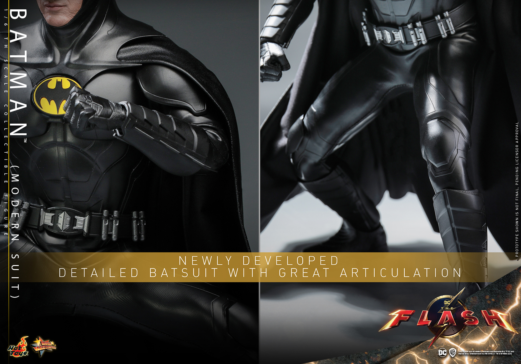 Hot Toys MMS712 1/6 The Flash - Batman (Modern Suit)