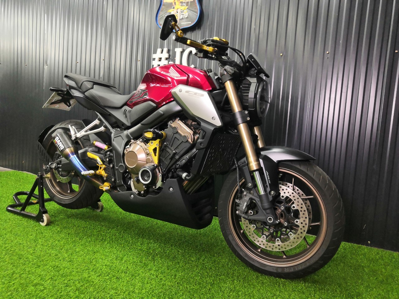 "พันโล โอ้โห แต่งเต็ม⁉️" #CB650R ปี2019 สายจอดไมล์แท้แต่งทั้งคัน💥