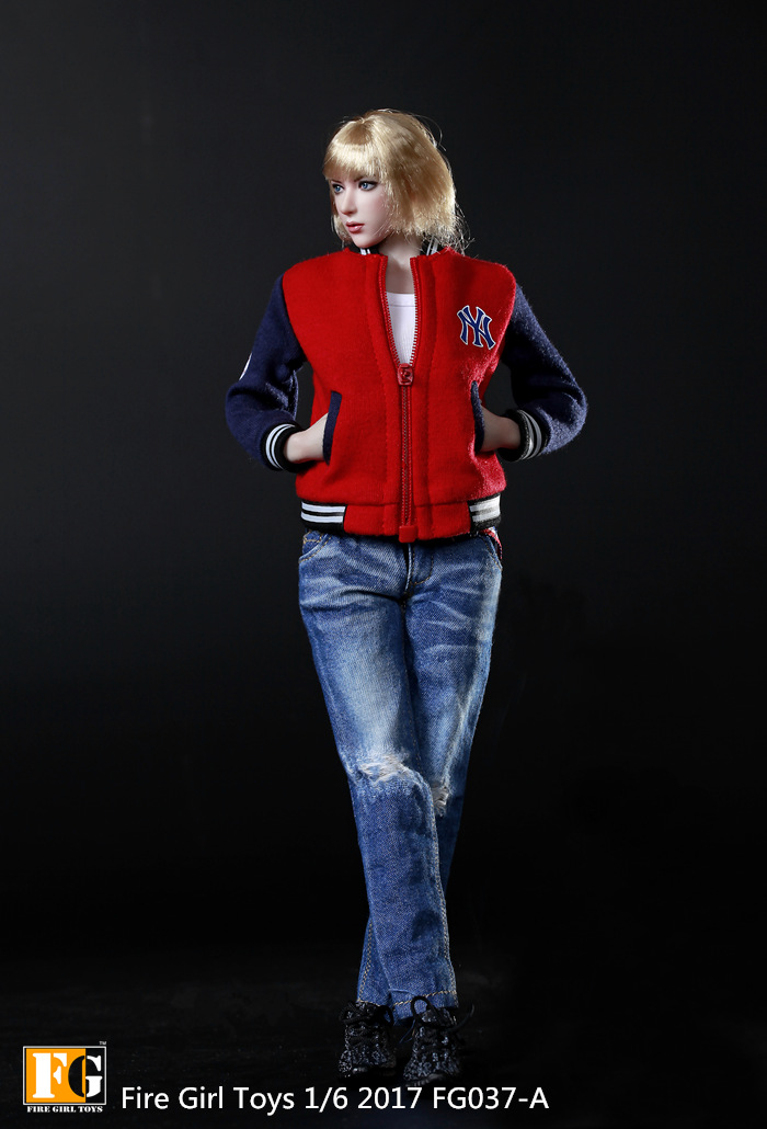Fire Girls Toys FG037-A / FG037-B / FG037-C Baseball Clothing