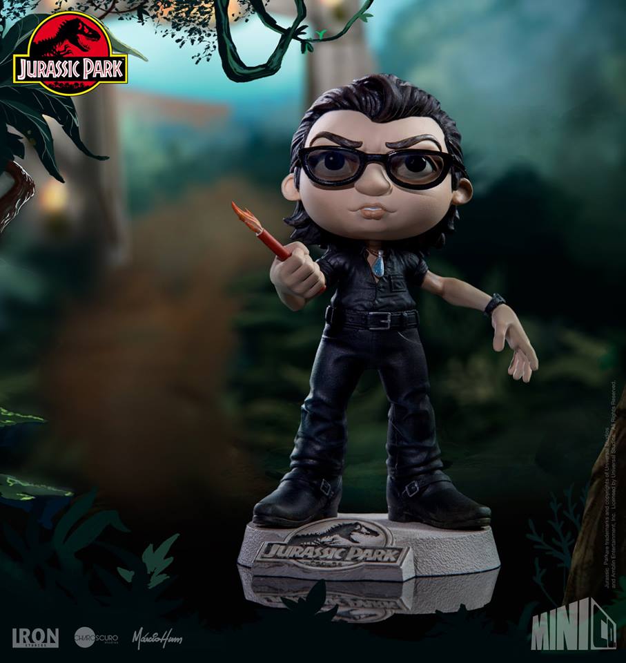 Iron Studios MF0013 Ian Malcom - Jurassic Park Minico Series