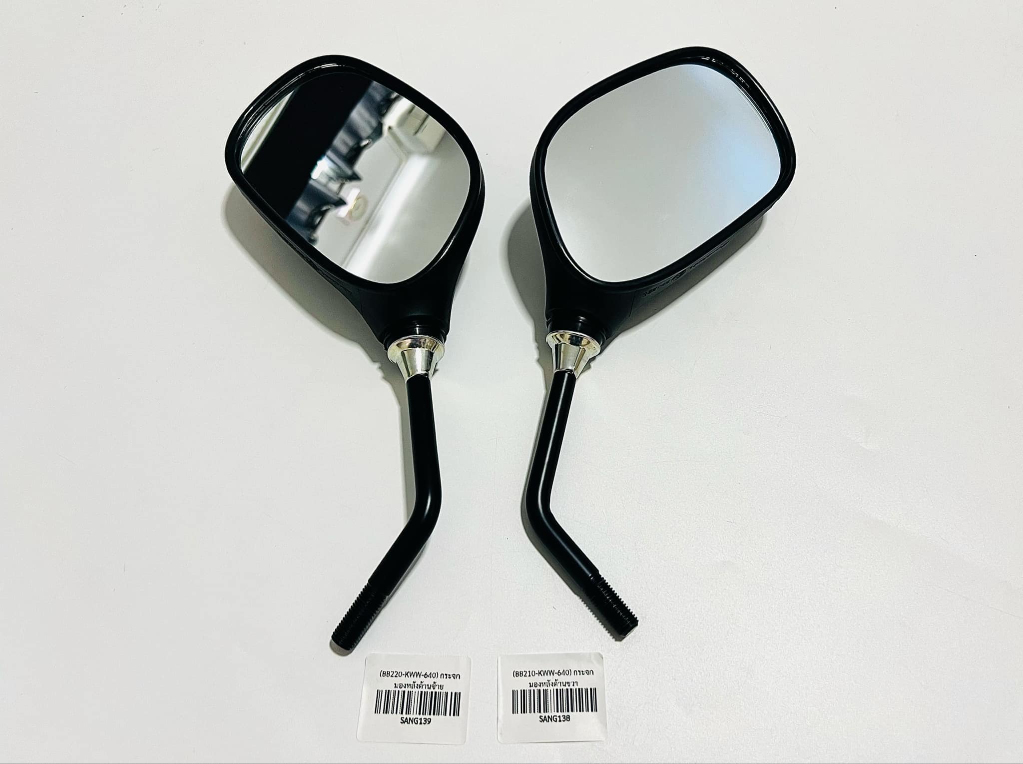 กระจกดรีม 110 i ดรีมซูปเปอร์คลับ รุ่นไฟเหลี่ยม 1 คู่ แท้ศูนย์ 88220-KWW-640 และ 88210-KWW-640 รอ