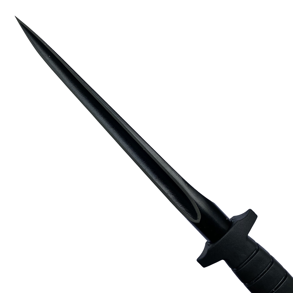 มีดขูดชาร์ป เหล็กขูดชาร์ปขนาด 13.6 นิ้ว (34.5 ซม.) ด้ามโพลีเมอร์ พร้อมซองหนังร้อยเข็มขัดสำหรับเก็บ