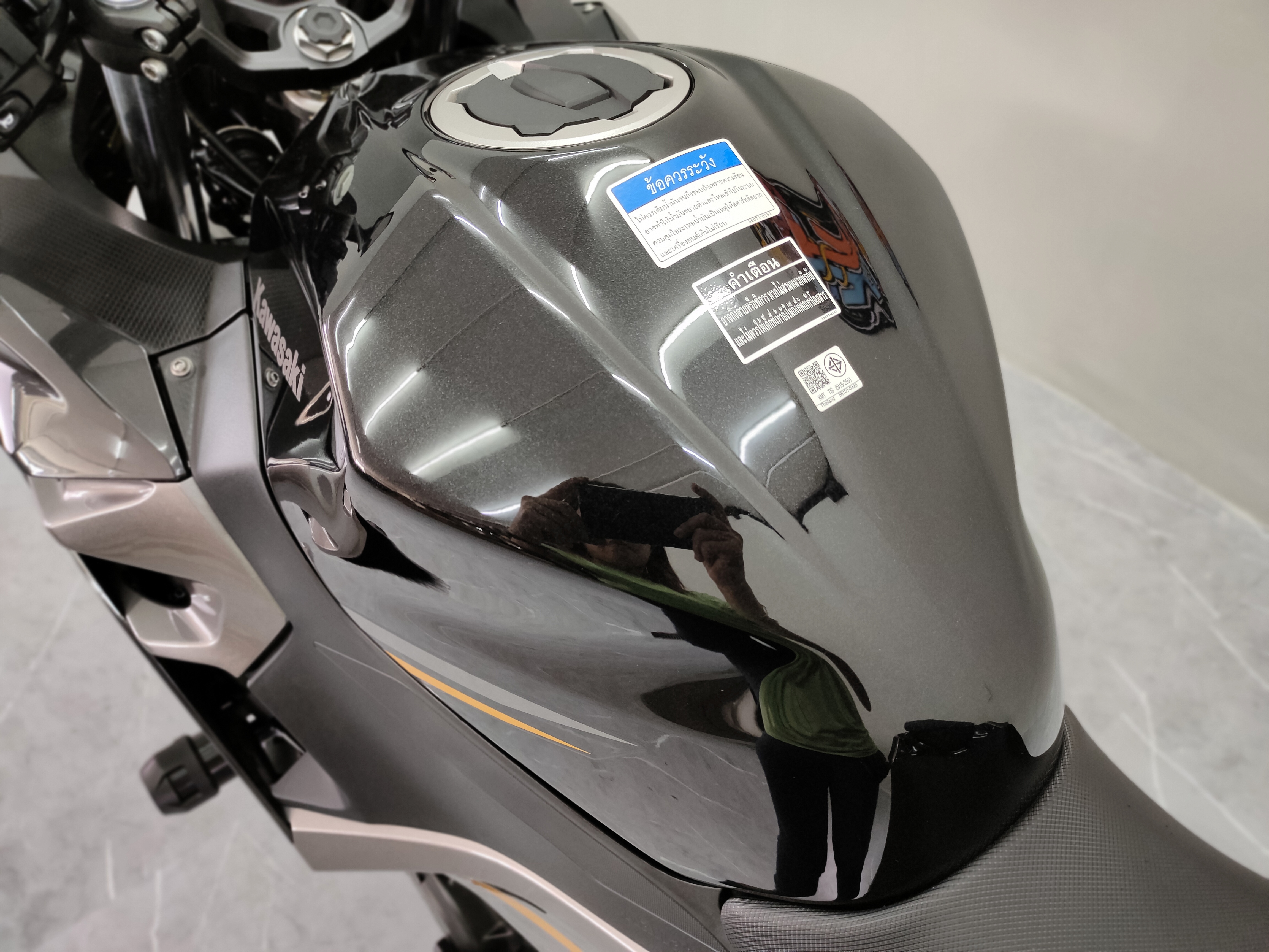 KAWASAKI NINJA400 MY2022 กุญแจ Keyless จดทะเบียนกลางปี 2023 ไมล์แท้ 1,xxx km ✨บอกเลยว่า...ซื้อแทนรถใหม่ได้เลย✨