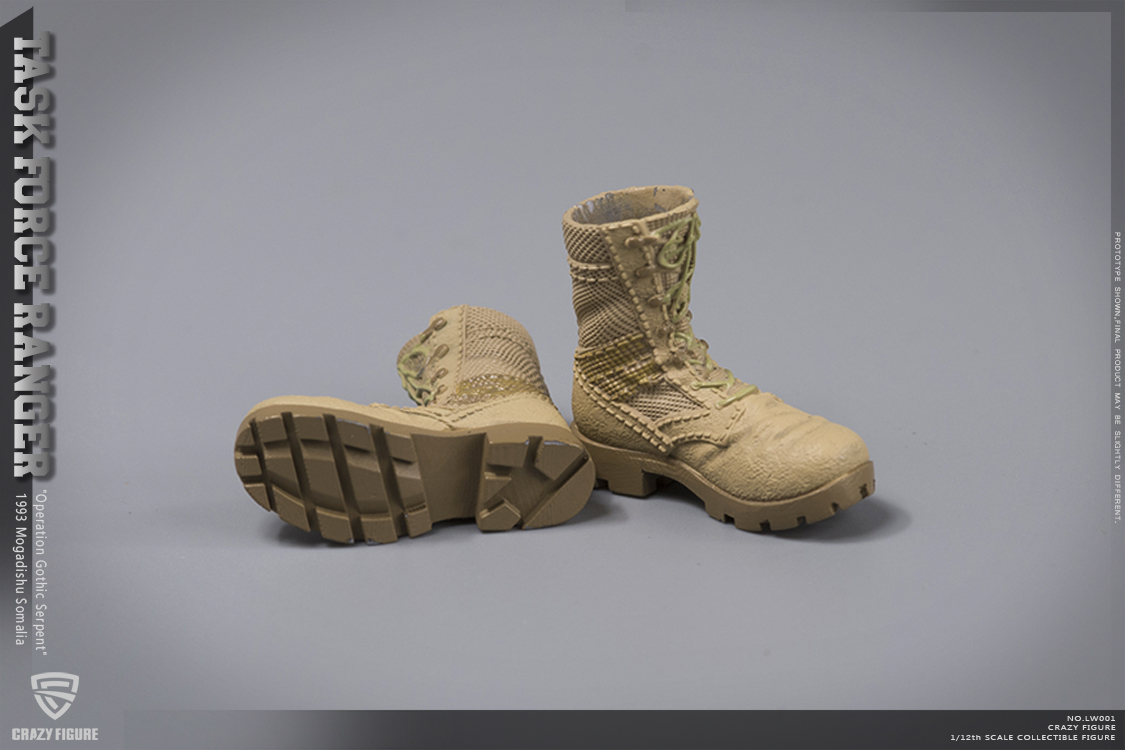 Crazy Figure LW001 1/12 Chalk Leader 75th Ranger - TASK FORCE RANGER “Operation Gothic Serpent” 1993 Mogadishu Somalia