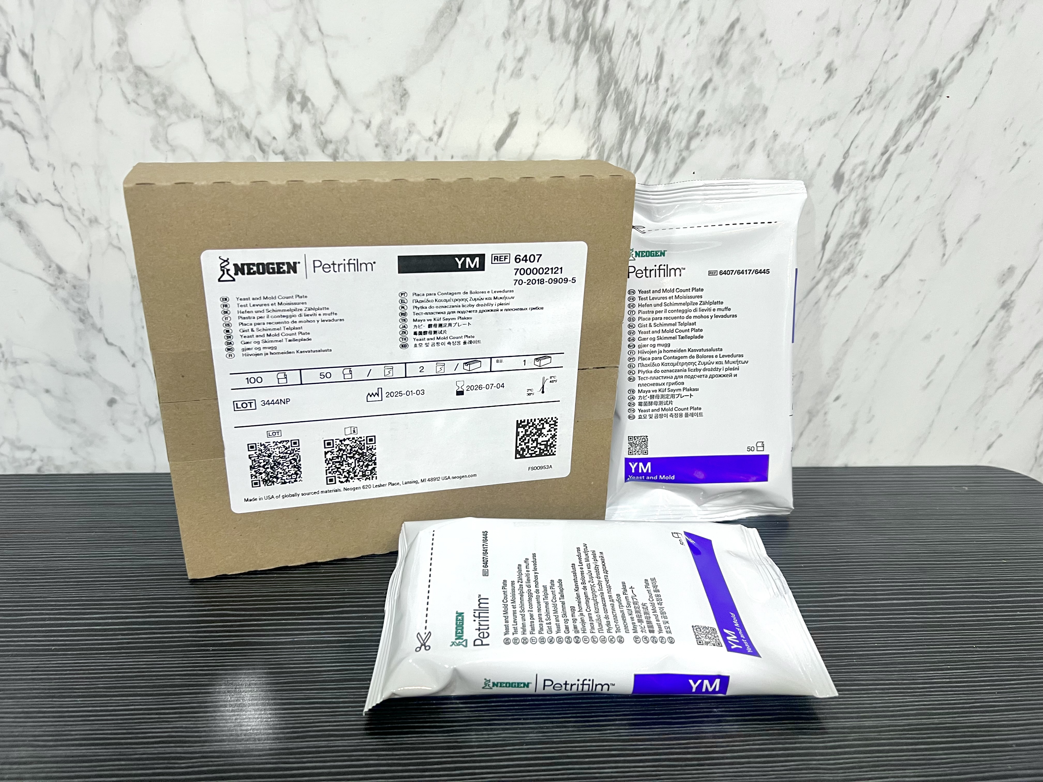 Neogen™ Petrifilm™ Yeast and Mold Count Plate(100แผ่น/pkg)- แผ่นทดสอบยีสต์และเชื้อรา