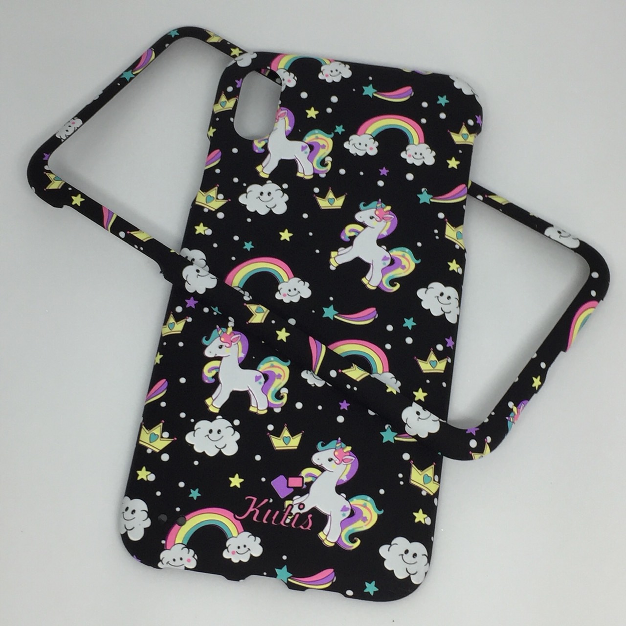 เคสคูทิส (Kutis) ไอโฟนXSMAX(ลาายม้าโพนี่สีดำ)