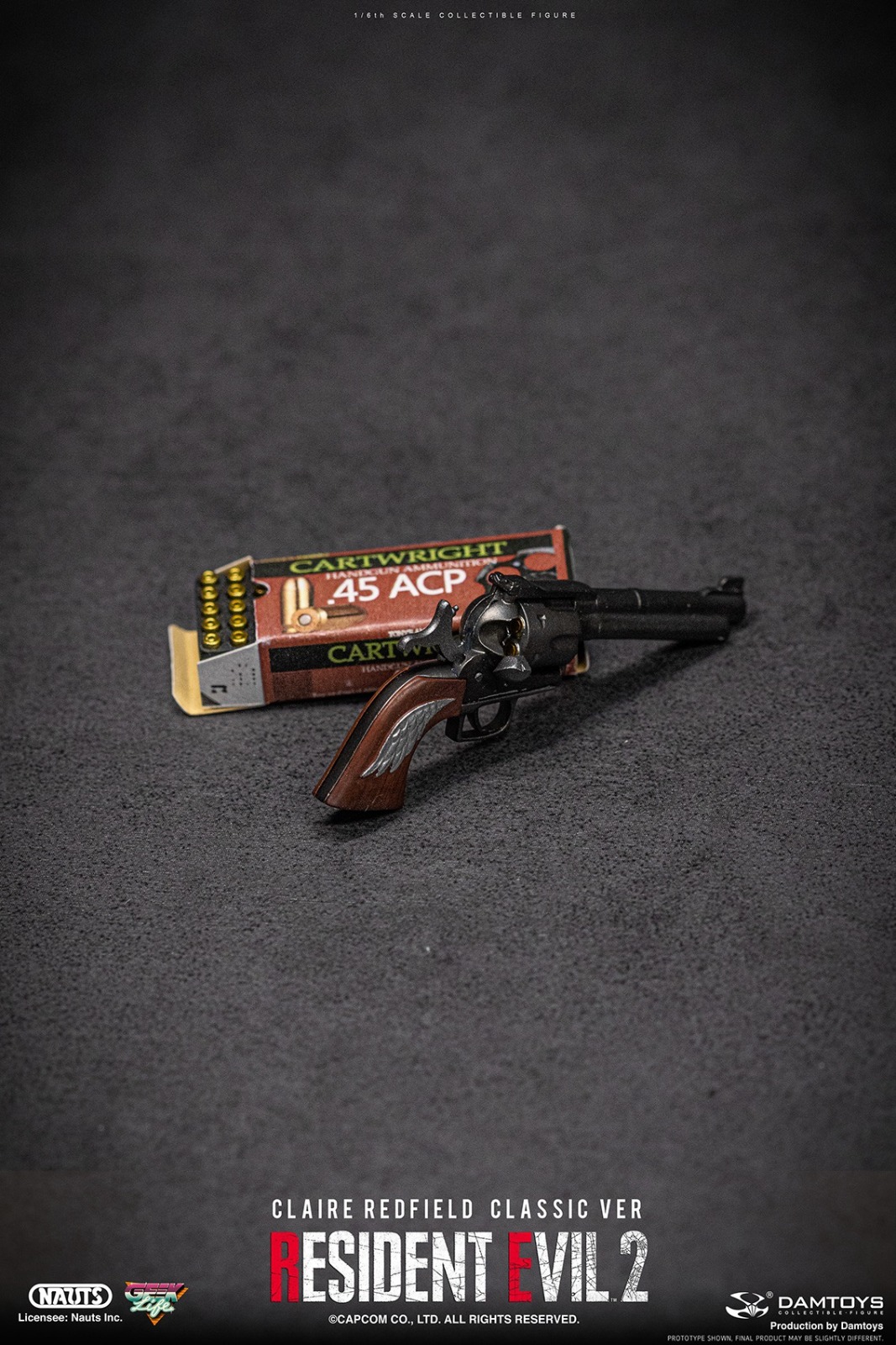 DAMTOYS DMS038 1/6 RESIDENT EVIL 2 - CLAIRE REDFIELD (CLASSIC VER)