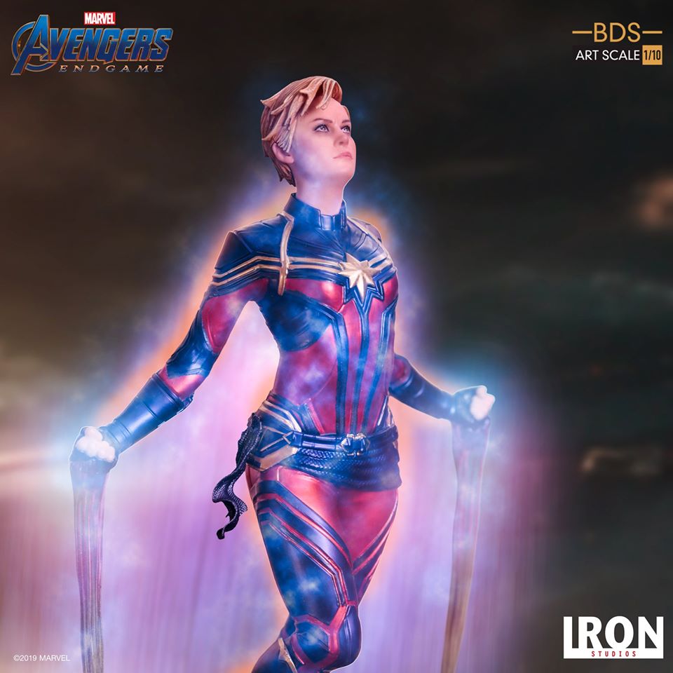 Iron Studios BDS Art Scale 1/10 Avengers: Endgame - Captain Marvel
