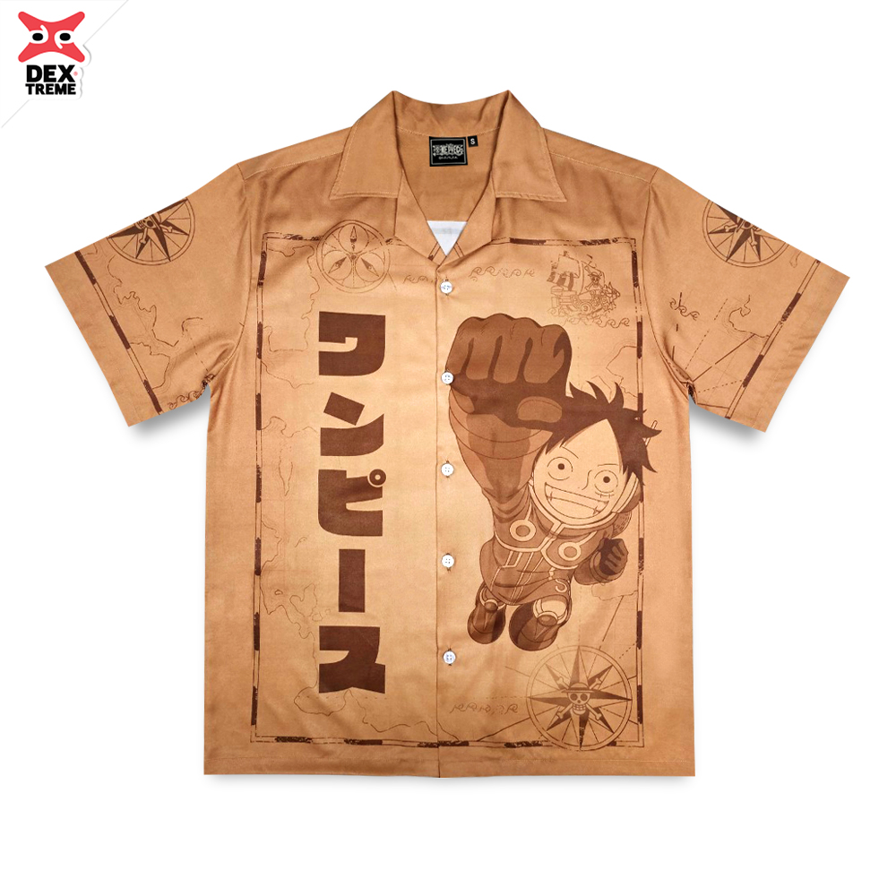เสื้อฮาวายวันพีซ Hawaii shirt One Piece Egghead