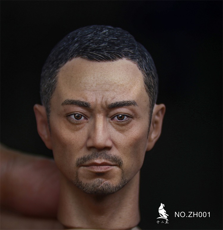 12 O'Clock NO.ZH001 1/6 Tough Guy Headsculpt