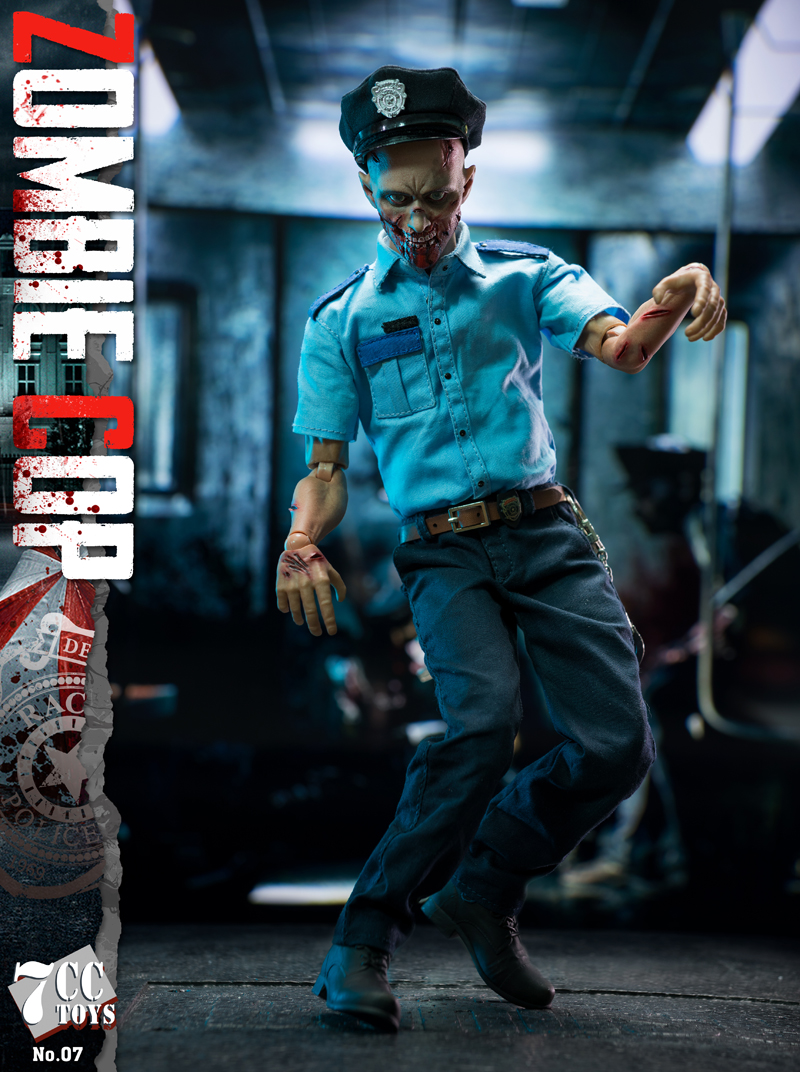 7CC TOYS NO.07 7P007 1/6 ZOMBIE COP