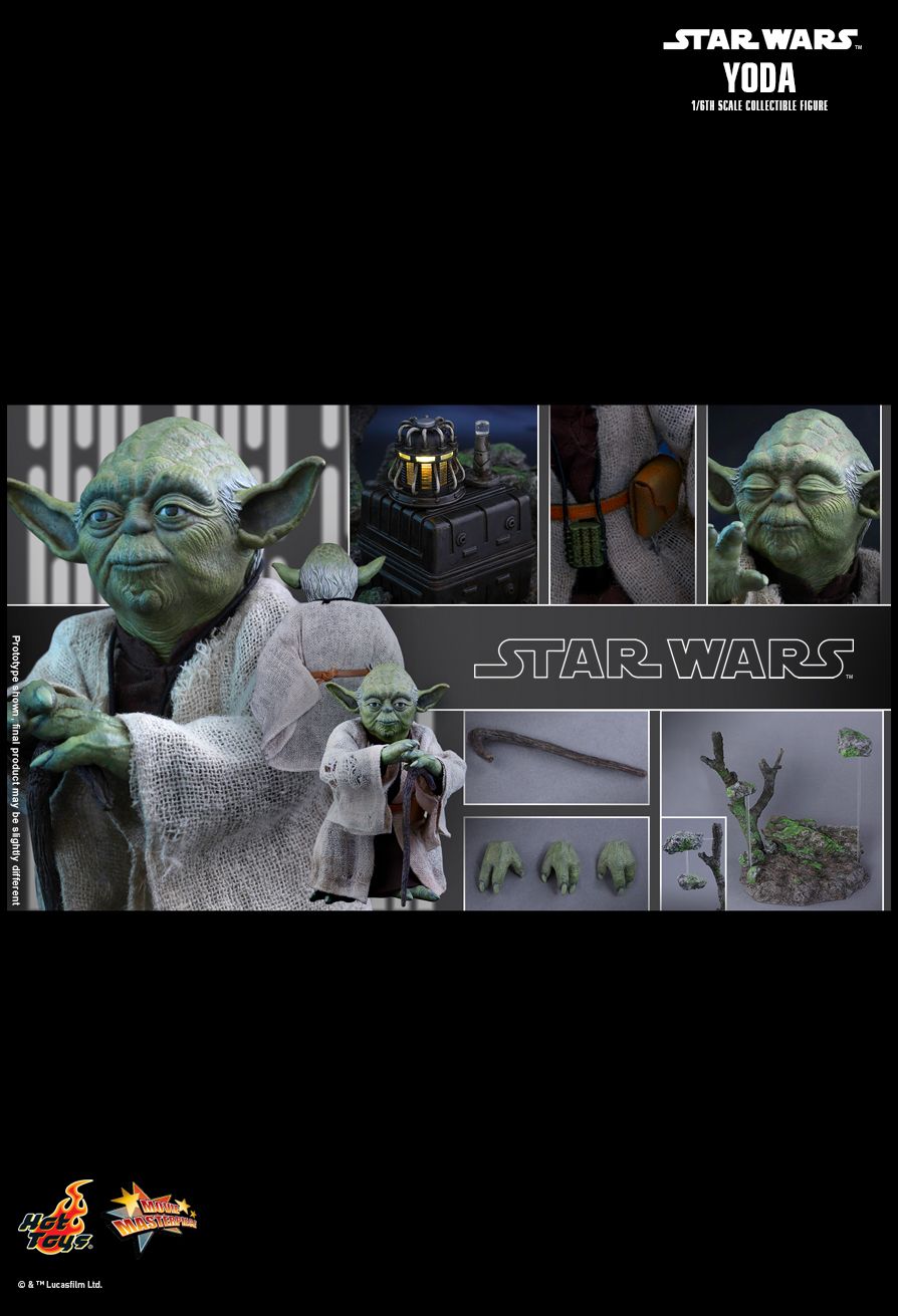 Hot Toys MMS369 STAR WARS: EPISODE V THE EMPIRE STRIKES BACK - YODA