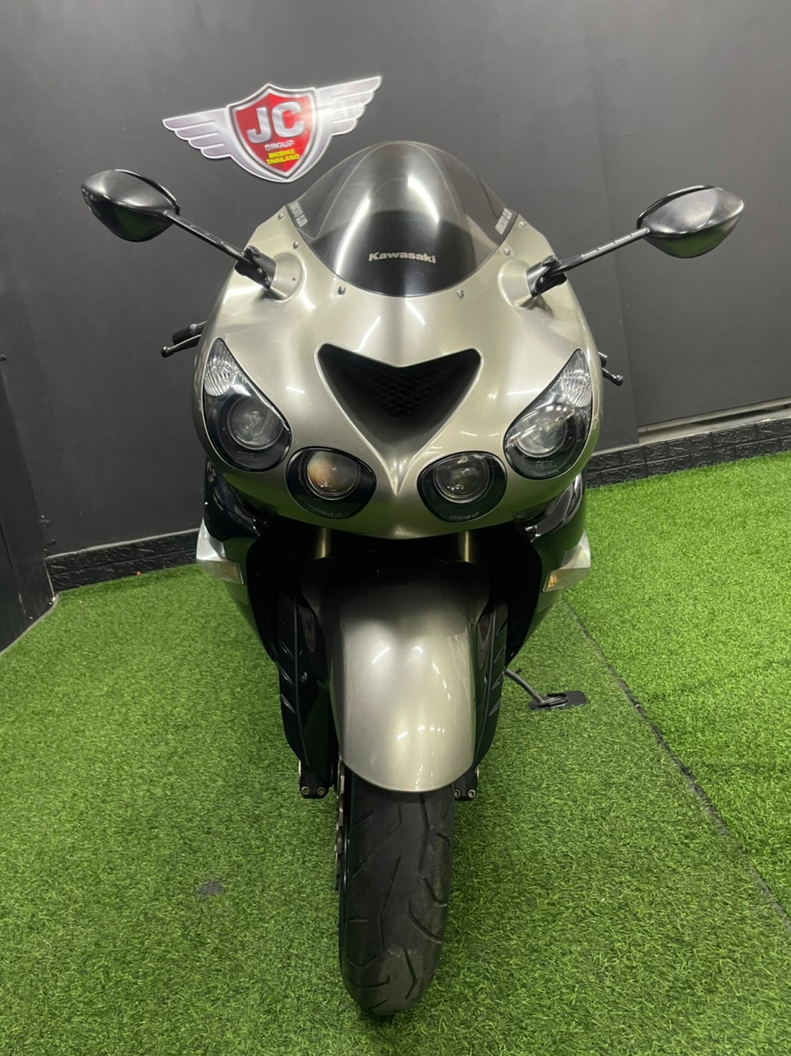 Kawasaki Ninja #Zx14 Spac.นอก ปี2011 โคตรสายจอด "ไมล์แท้9พัน+สีเดิมทุกชิ้น"