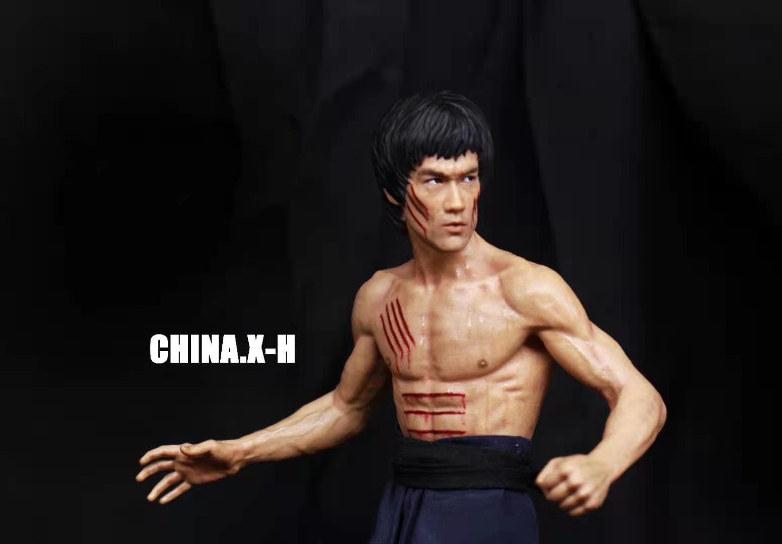 CHINA.X-H CX-H NO.1 1/6 Bruce Lee Dragon Fighting (Statue)