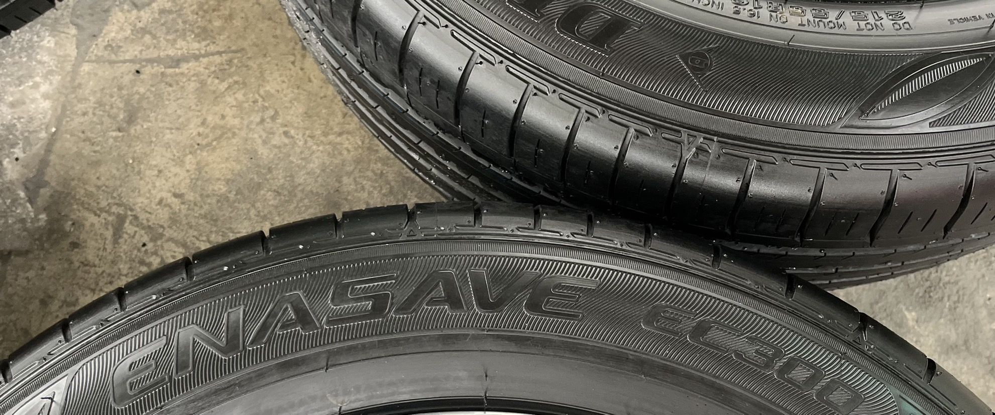 ♨️ปี 24♨️✨ยางใหม่ป้ายแดง✨215-55-16 Dunlop💖ใหม่กริ๊บ💖