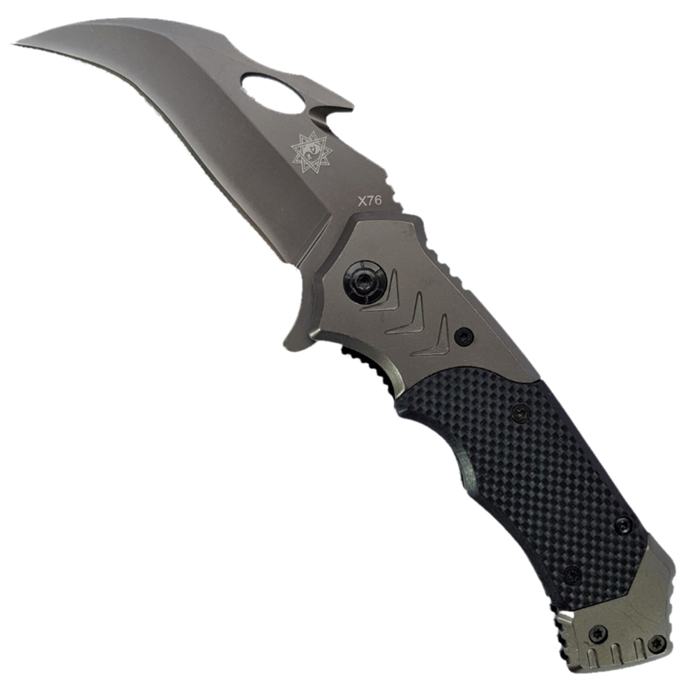 มีดพับ มีดคารัมบิต Derespina Karambit Knives X76 ขนาด 7.5 นิ้ว (19 ซม.)