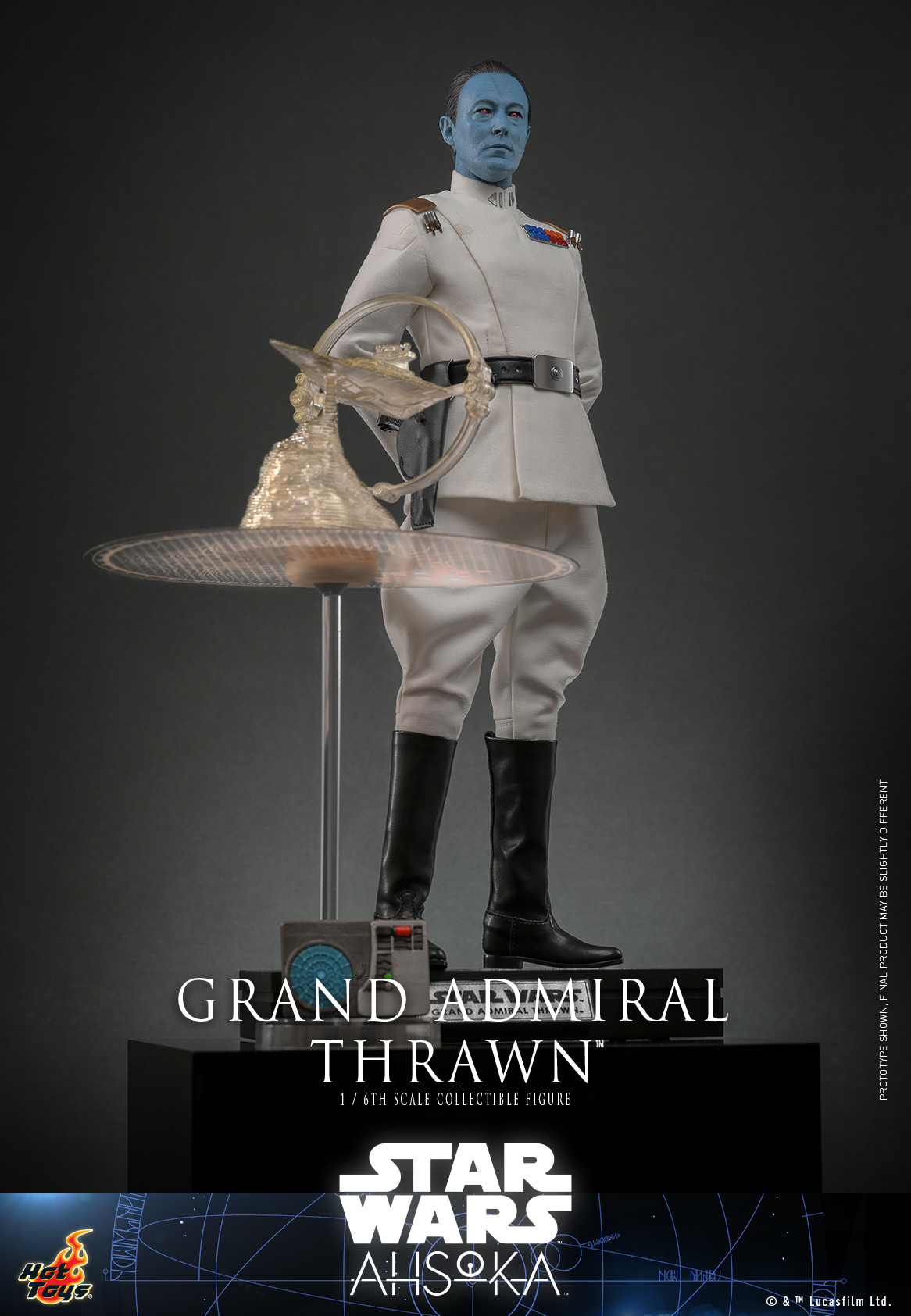 Hot Toys TMS116 1/6 Star Wars: Ahsoka - Grand Admiral Thrawn