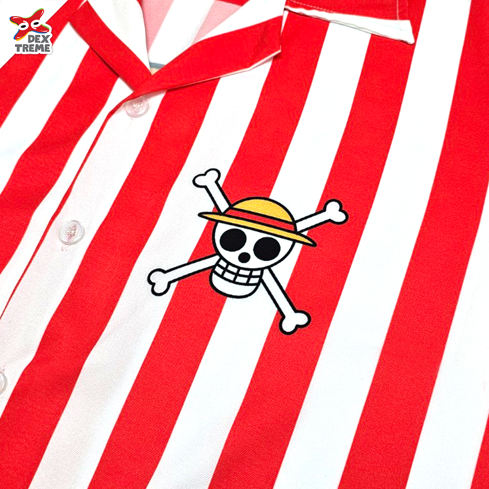 เสื้อฮาวายวันพีซ Hawaii shirt Luffy