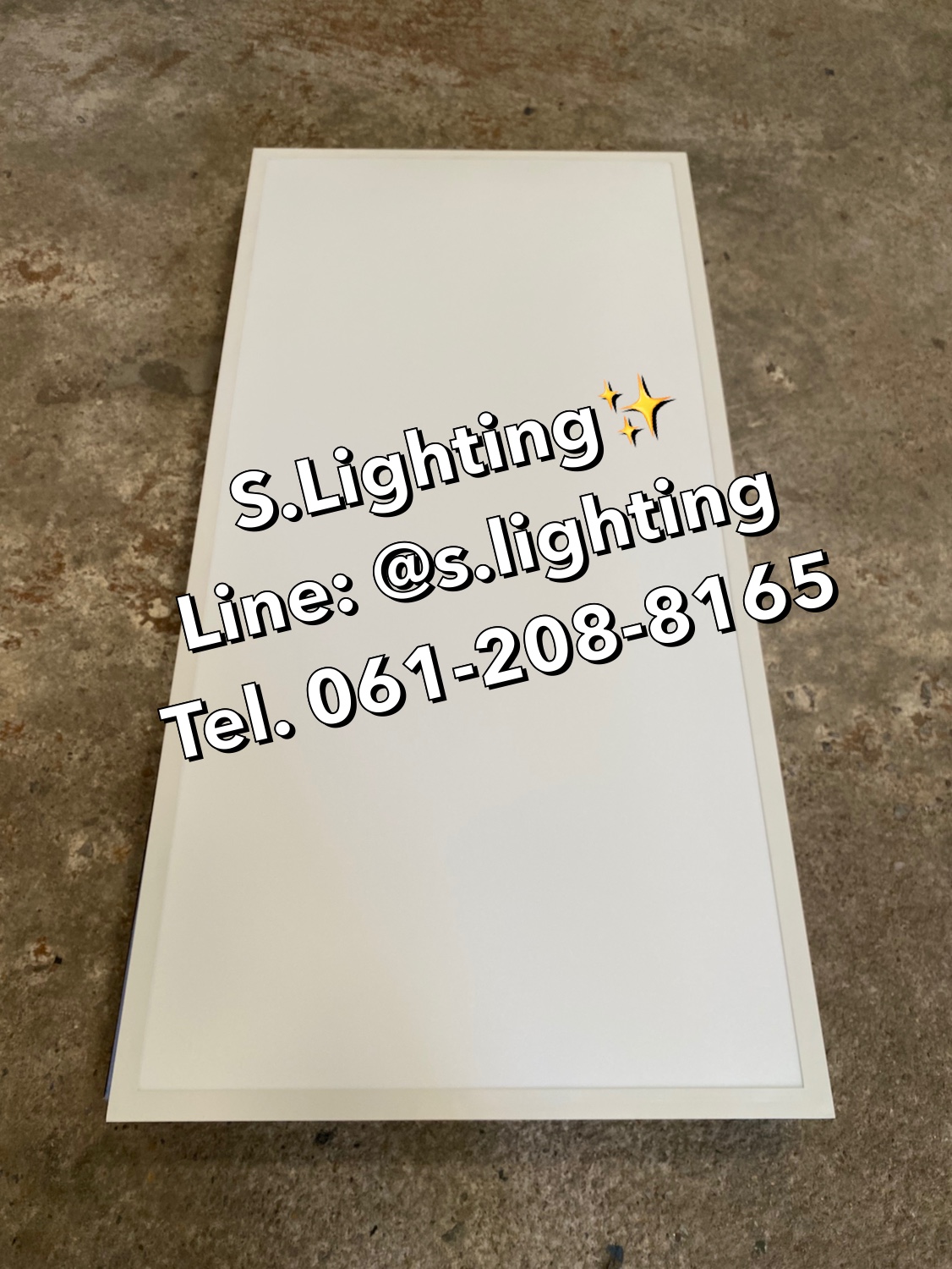 โคมติดลอย PANEL LED 100w (60x120cm.) แสงขาว