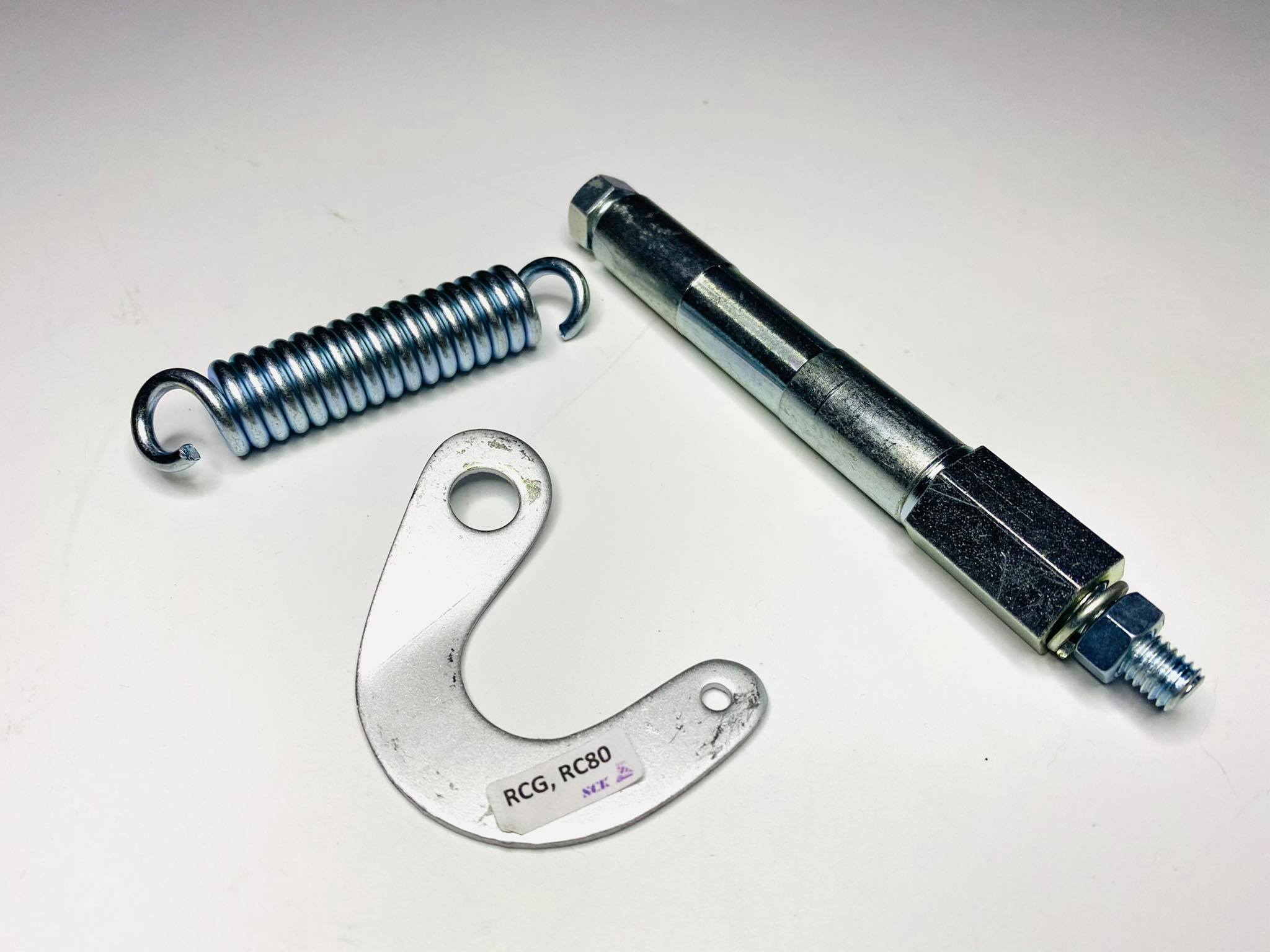 แกน+วงเดือน+สปริงขาตั้งคู่rc100 rc80 ตรงรุ่น