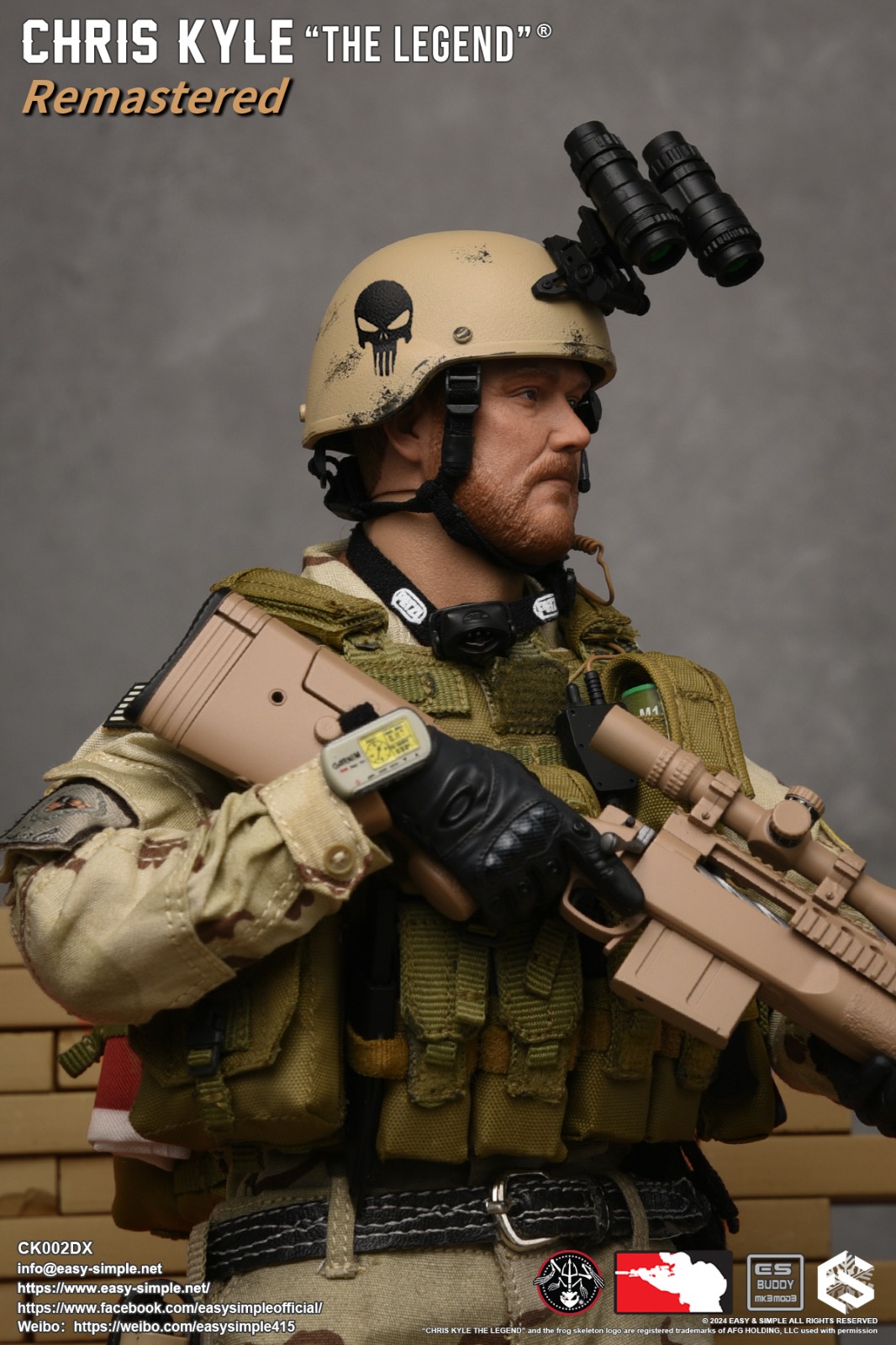 BlackOpsToys X Easy&Simple ES CK002DX Chris Kyle "The Legend" Remastered (Deluxe Version)