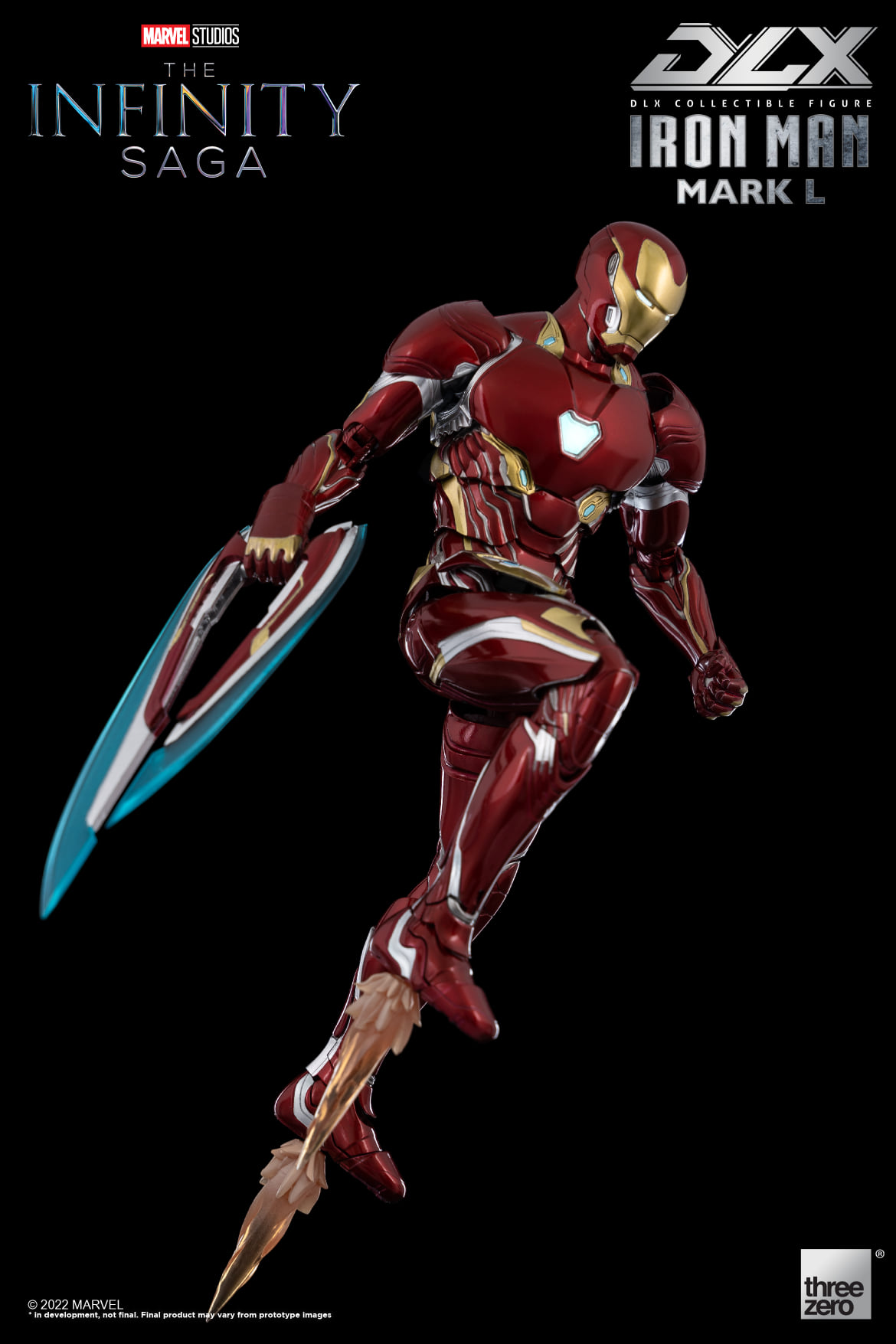 threezero 3Z02490C0 DLX The Infinity Saga - Iron Man Mark L (MK.50)