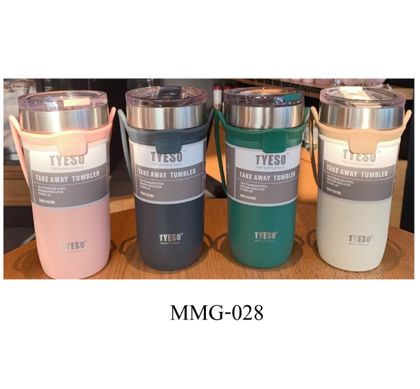 แก้วเก็บอุณหภูมิ มีหูหิ้วจับในตัว 2ขนาด ความจุ 550ml 710ml